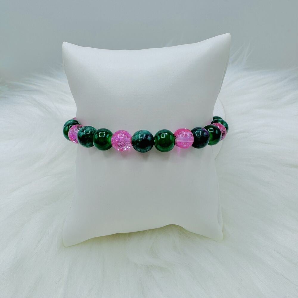 The Watermelon Beaded Bracelet - Picture 4 of 5